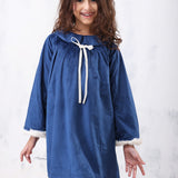 Frozen Dream Velvet Tunic Dress