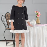 Little Black Duchess Dress