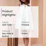 Glimmering Butterfly Wave Dress