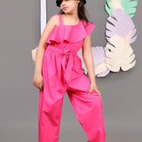 Magenta Glam Jumpsuit