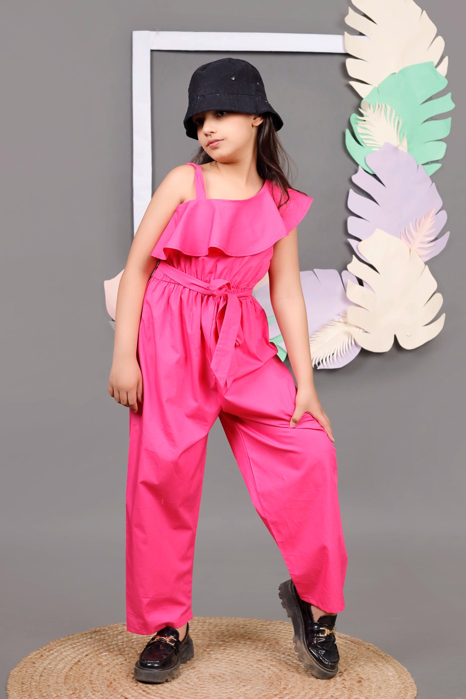 Buy Pink Bubblegum Jumpsuit Online for Little Girls ForeverKidz
