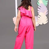 Magenta Glam Jumpsuit
