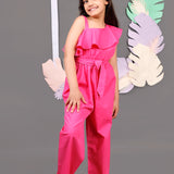 Magenta Glam Jumpsuit