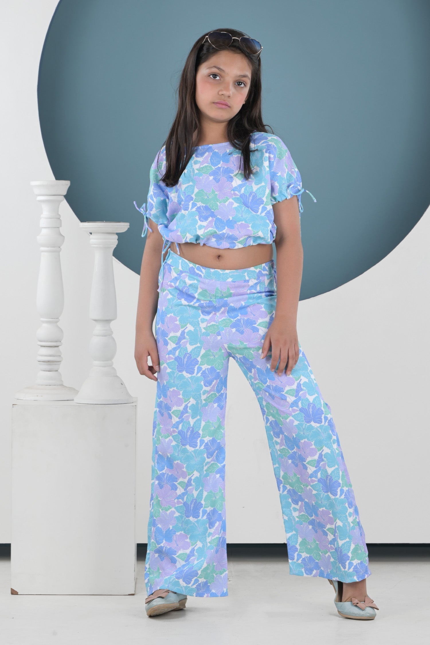 Blue Garden Coord Set