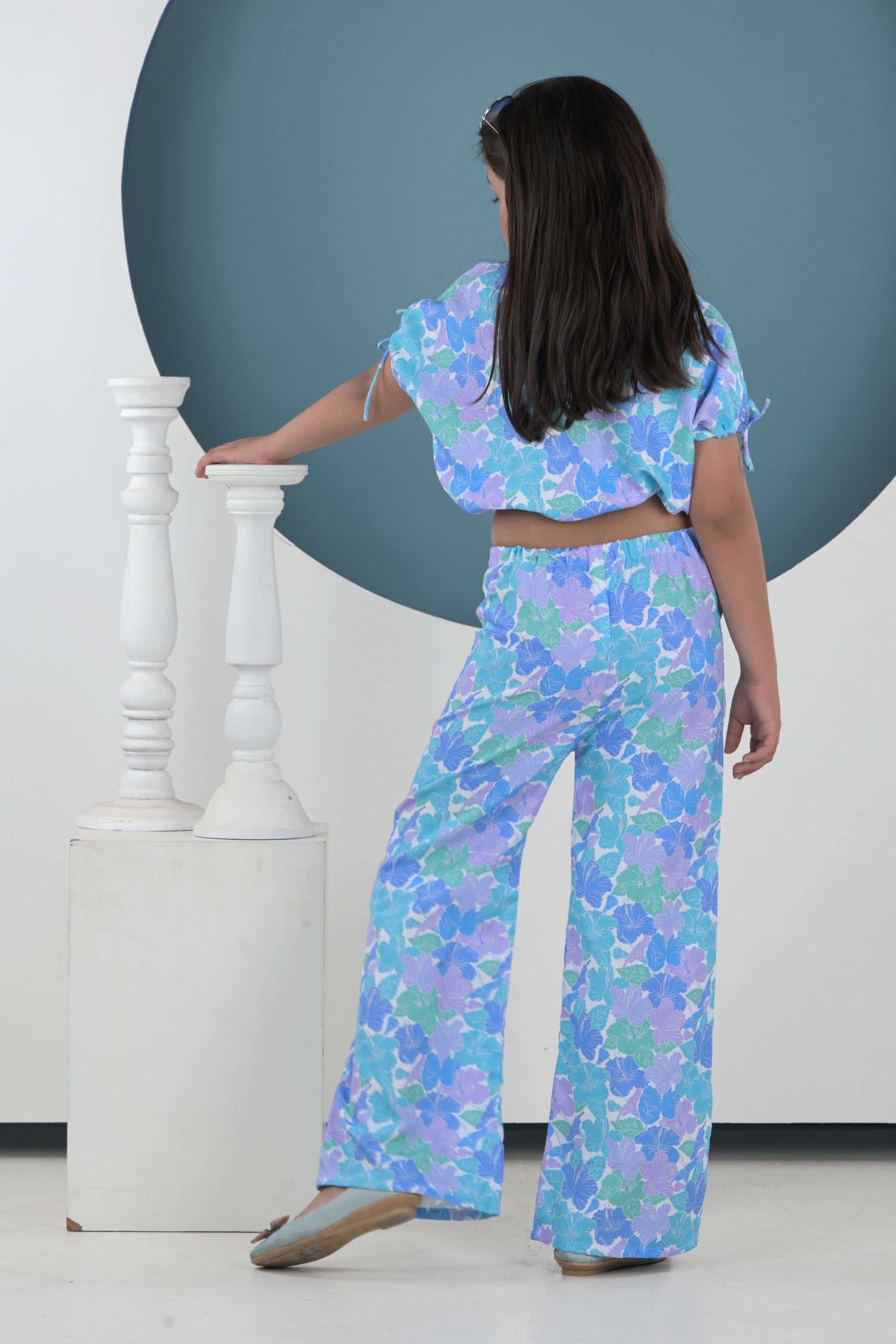 Blue Garden Coord Set