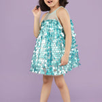 Blue Sparkler Party Dress