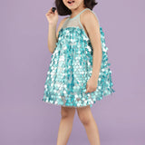 Blue Sparkler Party Dress