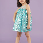 Blue Sparkler Party Dress