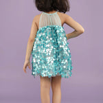 Blue Sparkler Party Dress