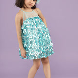 Blue Sparkler Party Dress