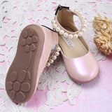 Blush Pink Pearl Studded Ballerina