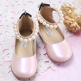 Blush Pink Pearl Studded Ballerina