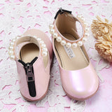 Blush Pink Pearl Studded Ballerina