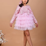 Blush Elegance Party Dress