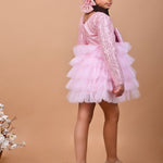 Blush Elegance Party Dress