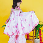 Blushing Gulab Palazzo set