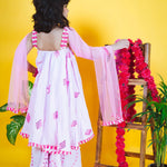 Blushing Gulab Palazzo set