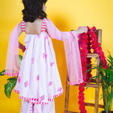 Blushing Gulab Palazzo set