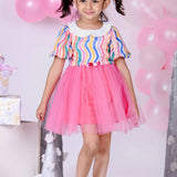 Candycane Net Frock