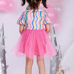 Candycane Net Frock