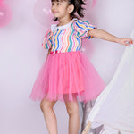 Candycane Net Frock