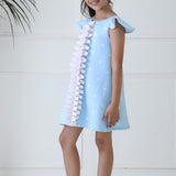 Cloud Dot Frill Tunic Dress
