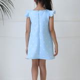 Cloud Dot Frill Tunic Dress