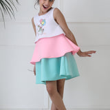 Triple Cupcake Layered Dress