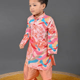 Dapper Drape Kurta Set