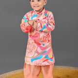 Dapper Drape Kurta Set