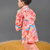 Dapper Drape Kurta Set