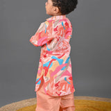 Dapper Drape Kurta Set