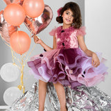 Dusty Flower Girl Dress