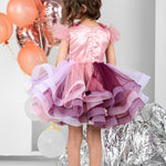 Dusty Flower Girl Dress