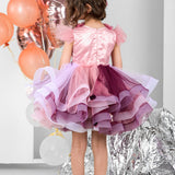 Dusty Flower Girl Dress