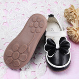 Ebony And Ivory Bow Ballerina