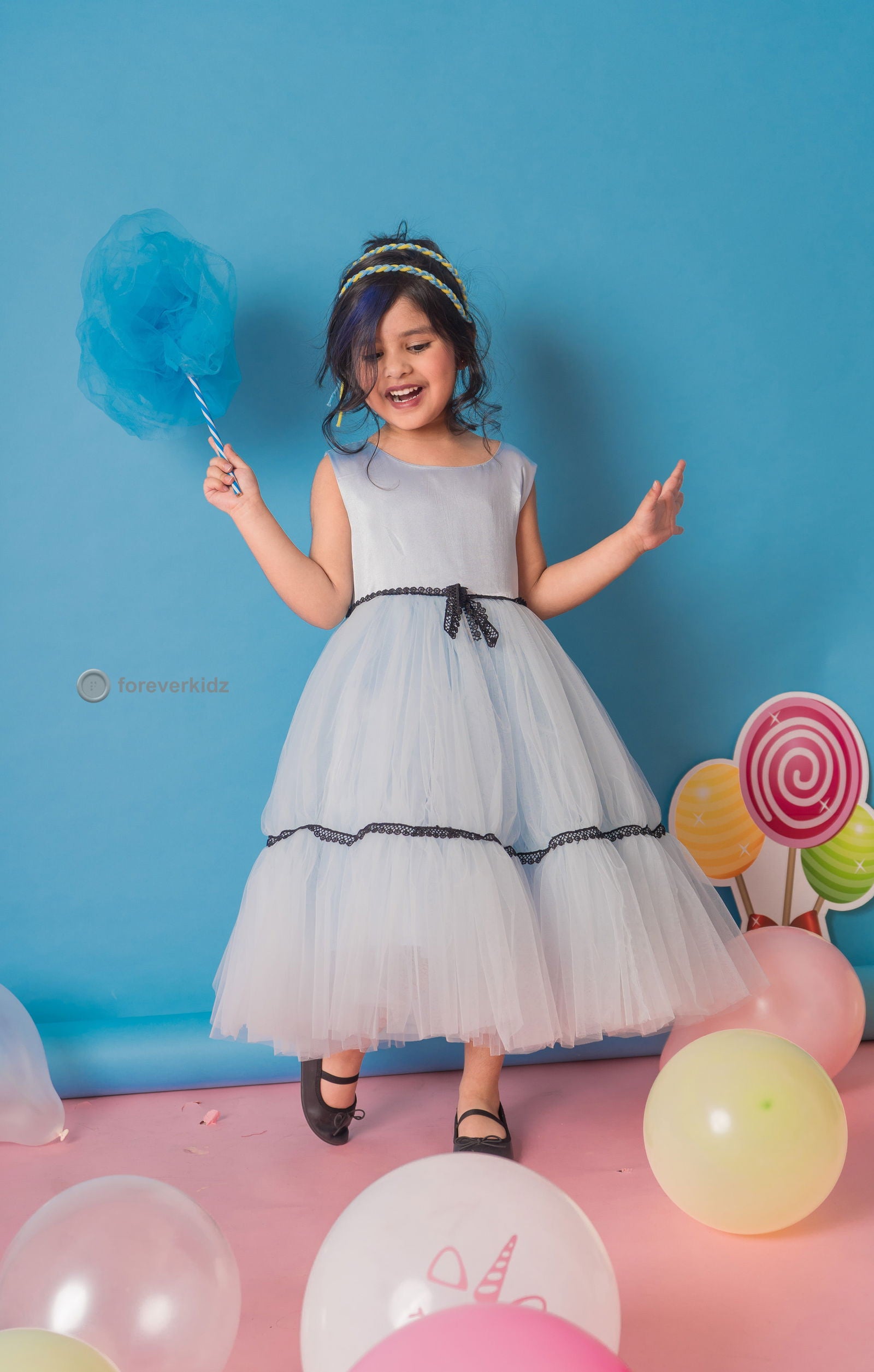 Fairy Floss Ruffled Dress