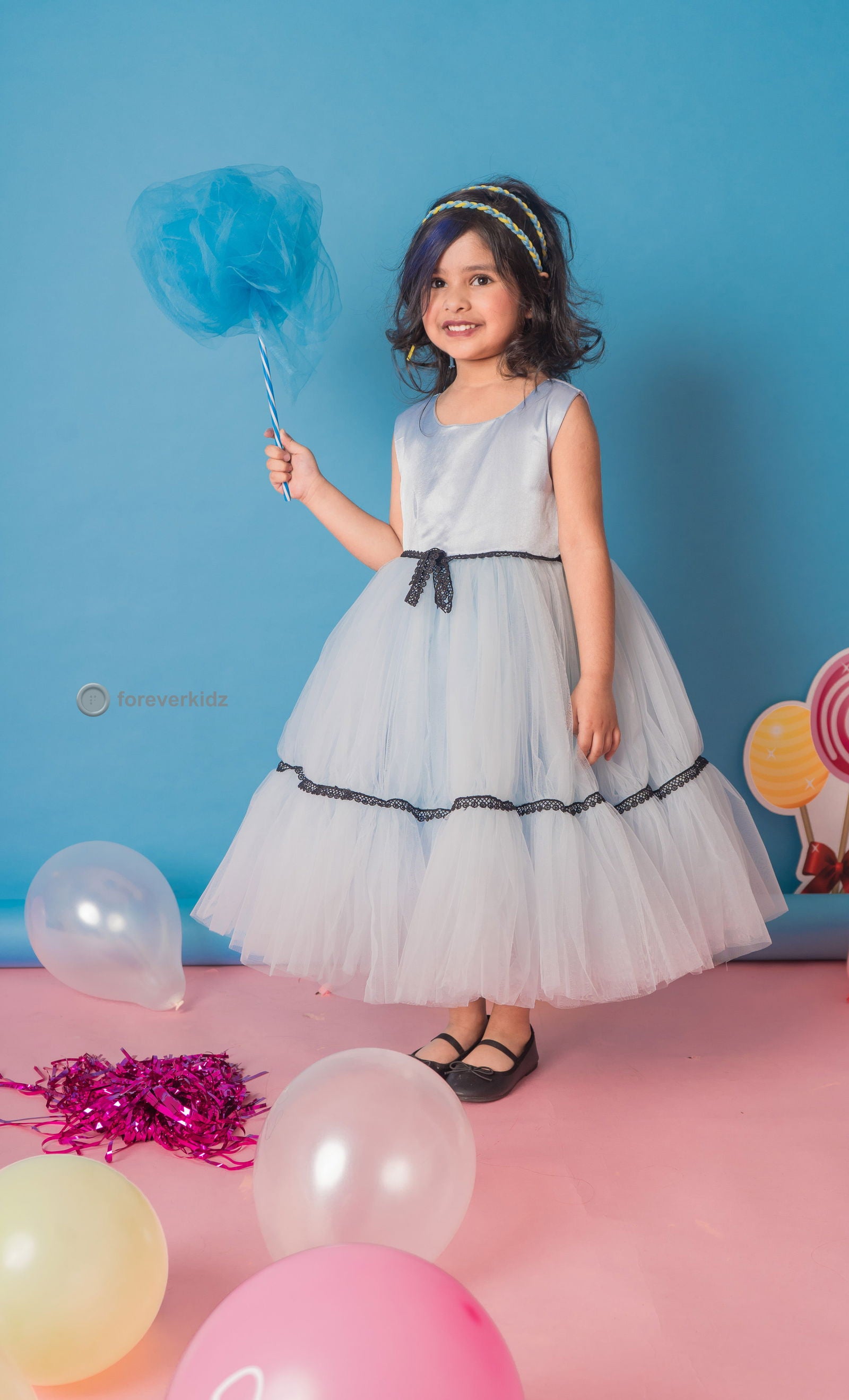 Fairy Floss Ruffled Dress