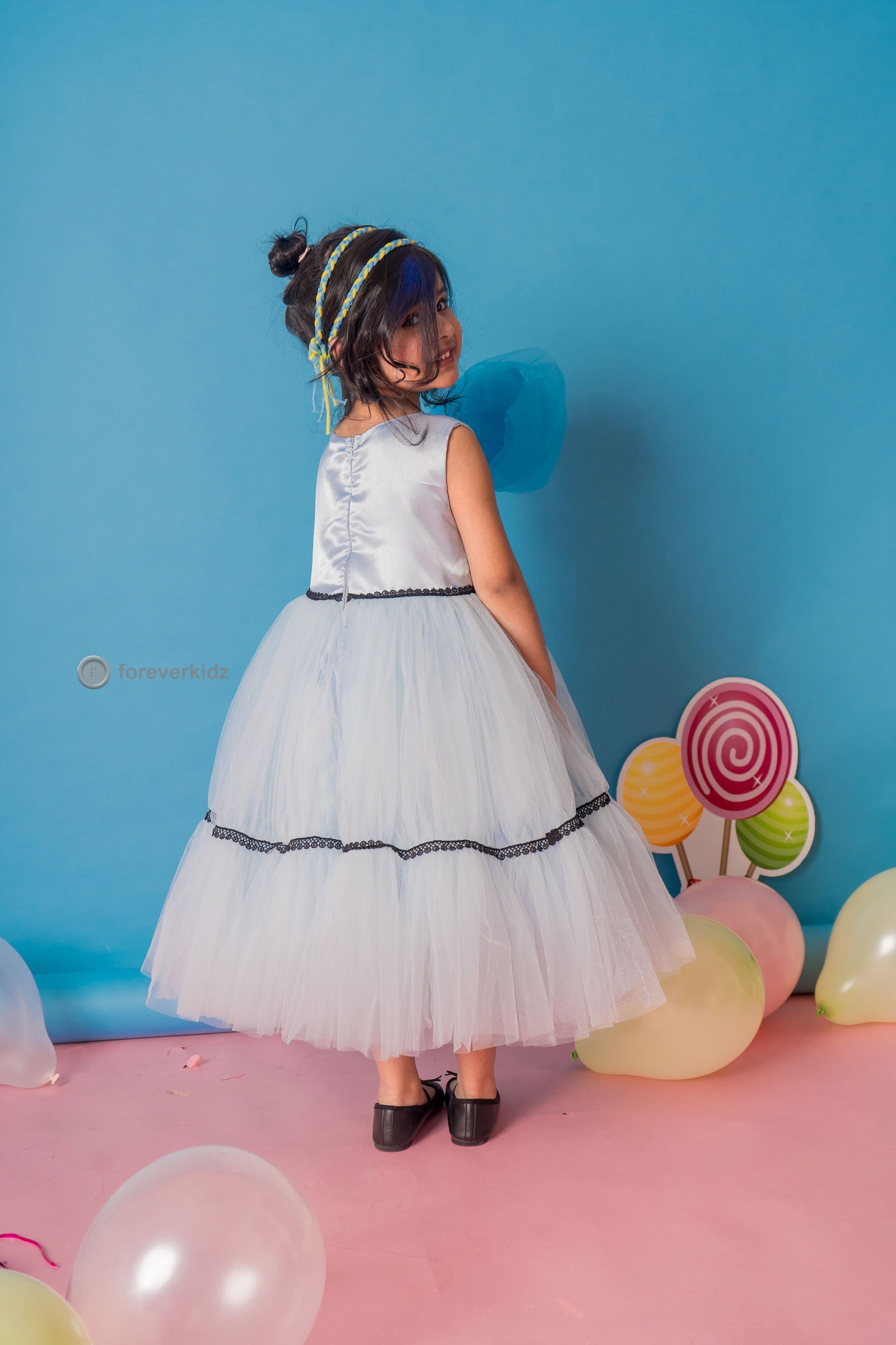 Fairy Floss Ruffled Dress