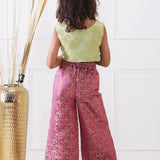 Gul-Mint Noor Brocade Coord Set