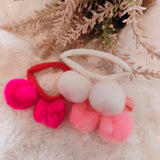Pom Pom Rubberbands Set of 3