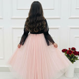 Midnight Rose Velvet Party Gown