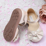 Ivory Frosted Knot Ballerina