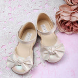 Ivory Frosted Knot Ballerina