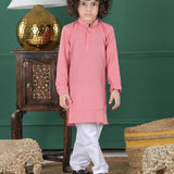 Junior Rosewood Kurta Set