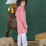Junior Rosewood Kurta Set