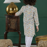 Junior Safari Kurta Set