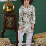 Junior Safari Kurta Set