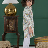 Junior Safari Kurta Set