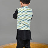 Little Royals Kurta Set With Jacket